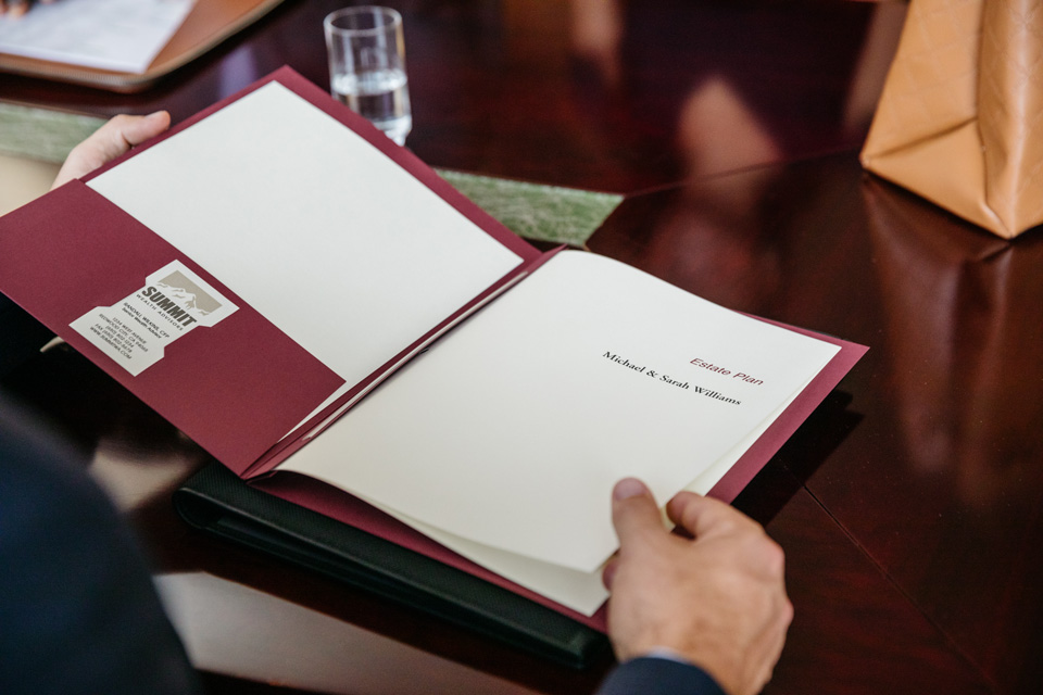 Lockhart estate planning presentation folders