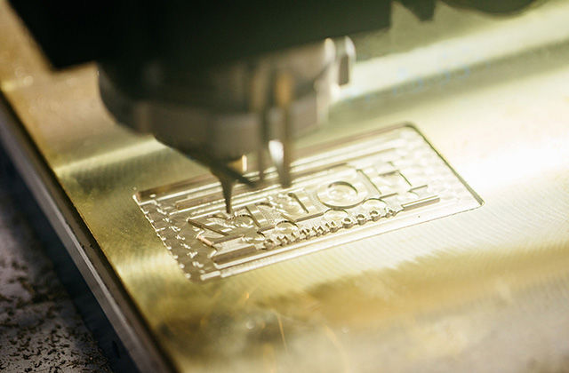 Custom Folder Printing Process: Milling Foil Die